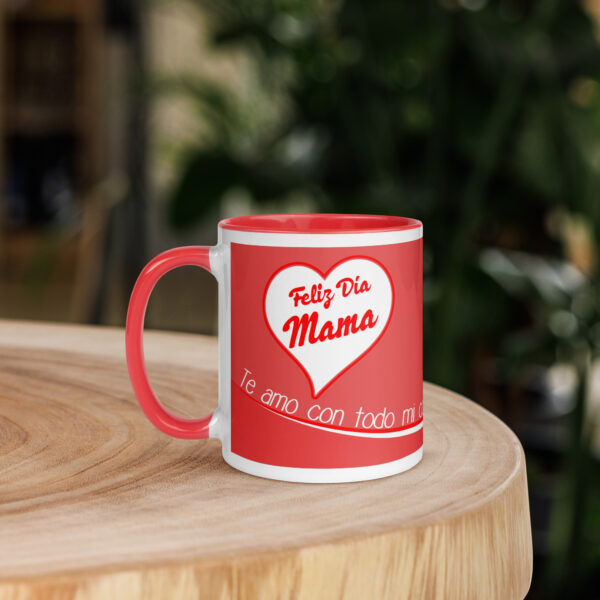 Feliz Día Mamá – Te Amo Con Todo Mi Corazón Mug